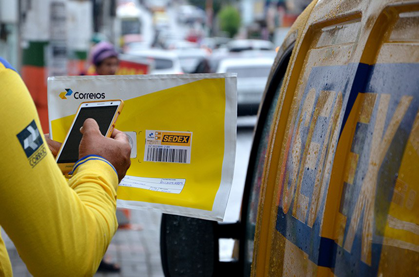Sede dos Correios onde será realizada a primeira fase do concurso público.