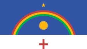 Imagem mostra a bandeira do estado de Pernambuco