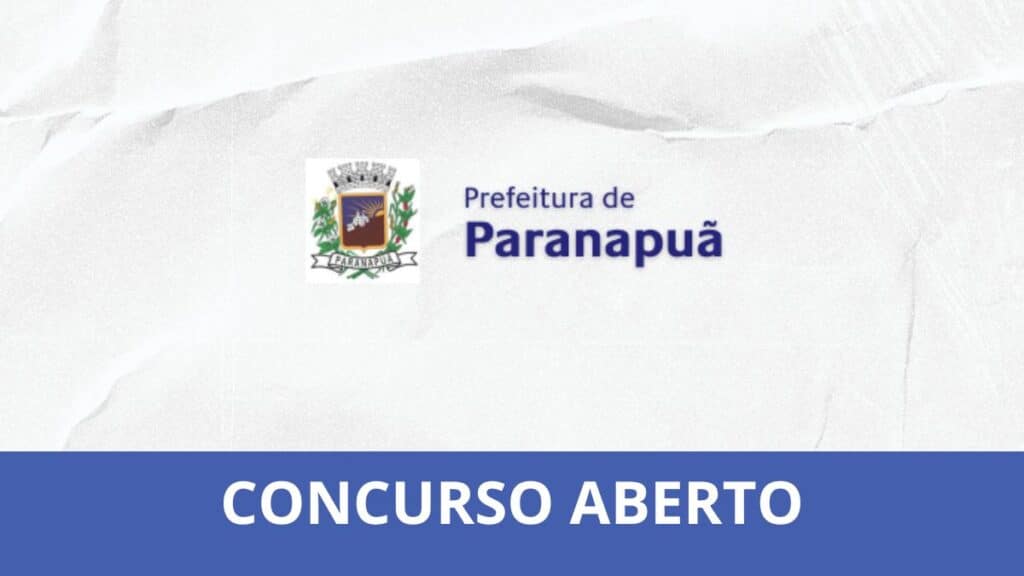 Prefeitura-de-Paranapua - Concurso Aberto